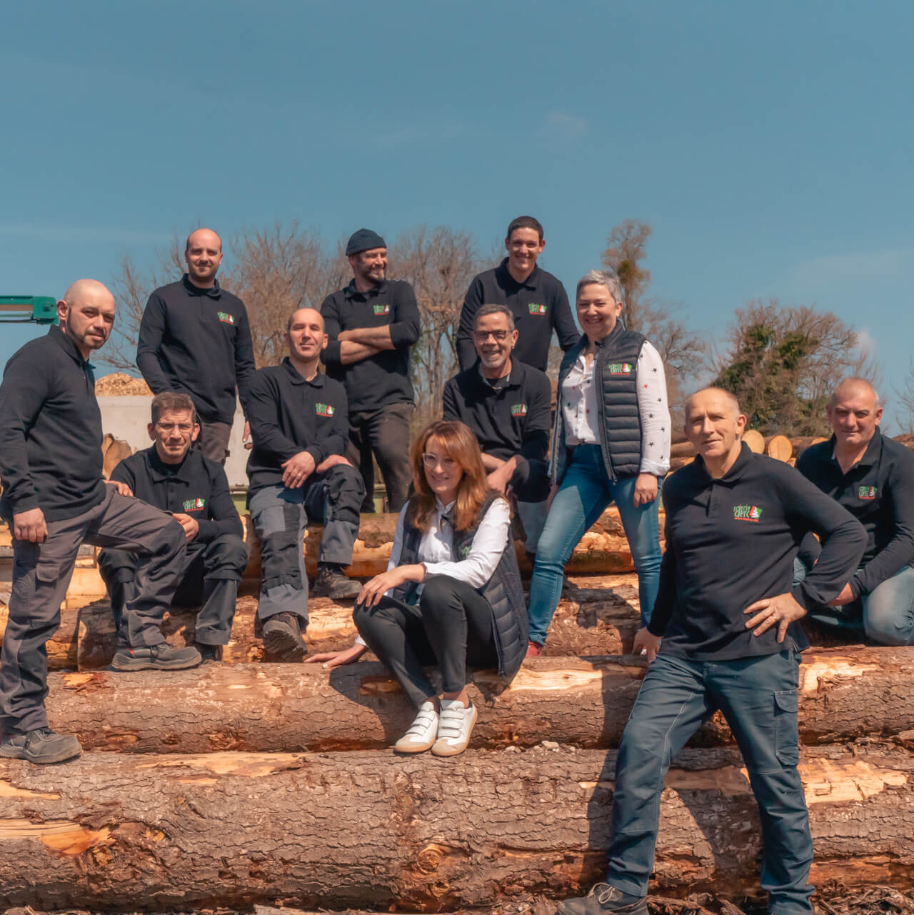equipe-scierie-clerc-photo l'équipe au complet